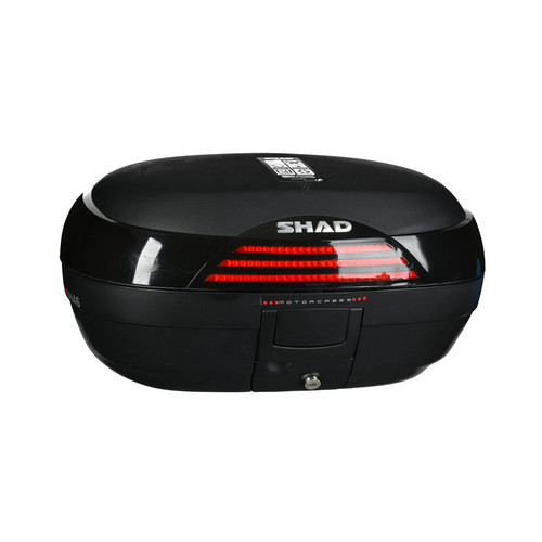 Shad topcase sh46 - topcase, schwarz/rot