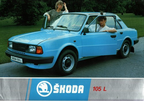 Prospekt datenblatt skoda 105 - prospekt,