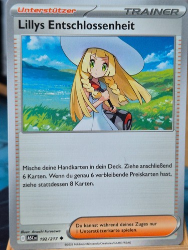 Pokemon karte lillys - pokemon,