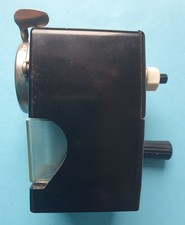 Alte DDR Bleistiftspitzmaschine Modell BSM 150 Bakelit 1983 Erstbesitzer