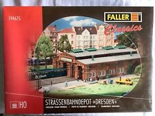 ✅Faller 194675 H0/1:87 Strassenbahn Deopt "Dresden" NEU/OVP (EW180-65K3/1)