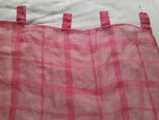 Schlaufenschal, Organza, bordeaux, 140x240cm, Nr. 23