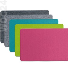 FILZ Tischset Platzdeckchen Platzset GRAU-ANTHRAZIT-DUNKELGRAU Kunststoff