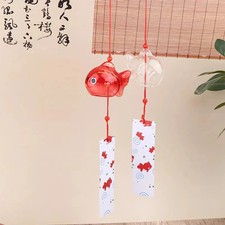 DIY Windspiele Glas Goldfisch