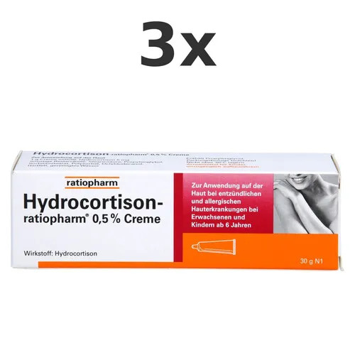 Hydrocortison ratiopharm - 3x, hydrocortison-ratiopharm