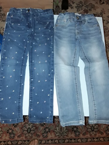 Mädchen jeans hosen 110 - hosen,