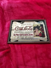 Coca Cola Spiegel 32 x 22 cm