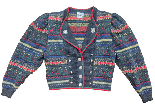 Trachtenstrickjacke huber - trachtenstrickjacke,