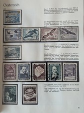 Österreich 1945 bis 1980 im Sprechenden Behrens Album! Sehr selten und schön!