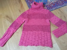 QS by S. Oliver Damen Rollkragen Pullover Rolli Gr. S rot