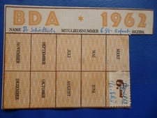 DDR Fiskalmarke,  Bund