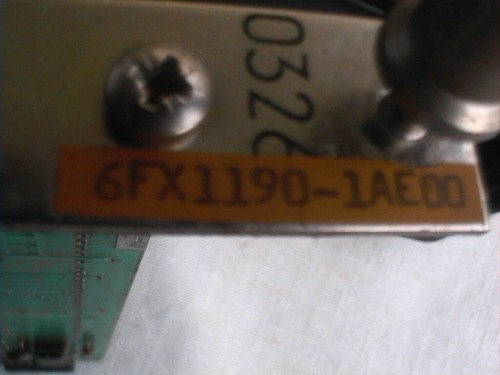 Sinumerik 6fx 1190 - 6fx, 1ae