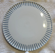 MELITTA ZÜRICH 1-30 Streifen BLAU Tortenplatte rund31cm Tortenteller Kuchentelle