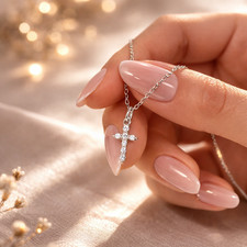 Celeste Cross Halskette 925
