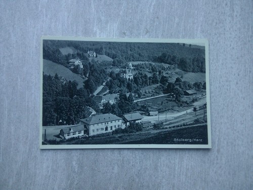 Stolberg harz bahnhof - ak,