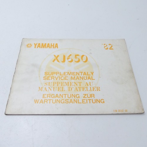 Yamaha 650 ergänzung - yamaha, xj