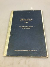 BMW Motorrad R 25 Instandsetzung Anleitung Nachdruck Werkstatt Oldtimer