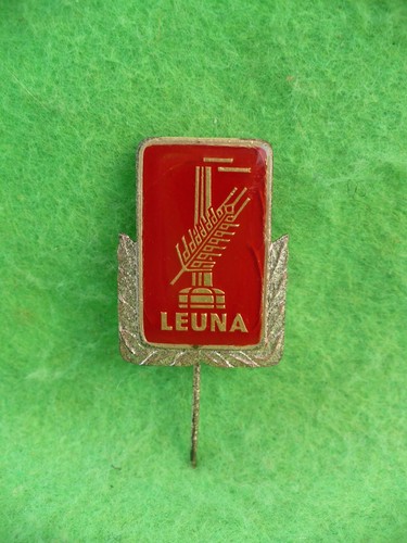 Ddr anstecknadel leuna - anstecknadel,