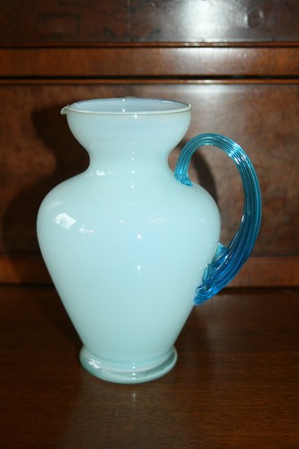 Vintage 60er opalglas vase - vintage, ca