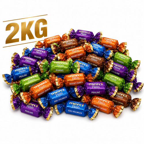Merci petits pralinen 2x1000g - merci,