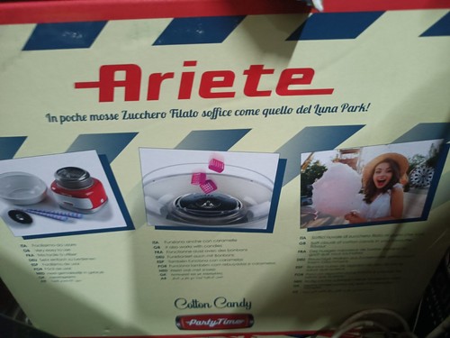 Ariete cotton candy - cotton, time