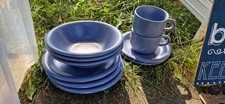 ikea Geschirr Set Thailand 10866 (29 Teile) in blau - jeweils einfarbig!