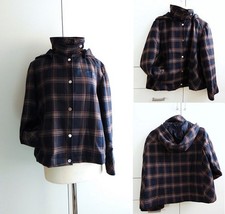 Karo Steppjacke Mantel Mit