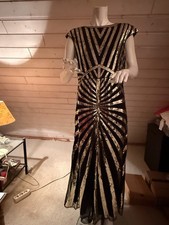 Vintage Pailletten Kleid 1920