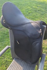 Wintec Sattel 2000 schwarz austauschbares Kopfeisen gebraucht 