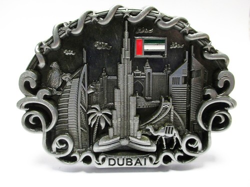 Dubai magnet metall - magnet, burj