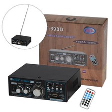Bluetooth Verstärker HiFi Stereo Amplifier 2 Kanal Mini Audio Verstärker AC 220V