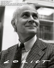 Repro-Autogramm - Loriot -