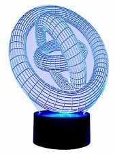 originelle 3D LED-Lampe