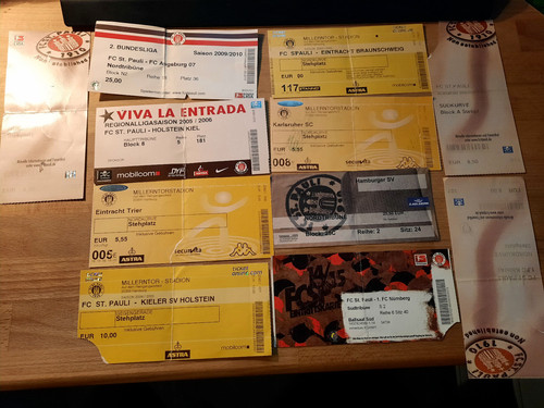 Pauli tickets - 11, st.pauli