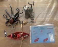 Playmobil Riesenkrake mit Piraten 5020 von 2011 Krake Ruderboot Pirat