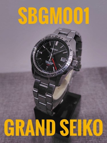 Grand seiko sbgm001 gmt - grand, erstes