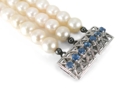 Armband mit akoya - armband,