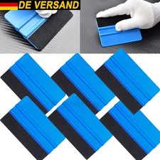 6x Auto Folien Werkzeug Rakel Filzkante Folier Rakel Rakelfilz für Wandtattoo