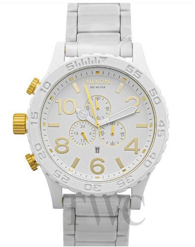 Nixon chronograph weiß - nixon,