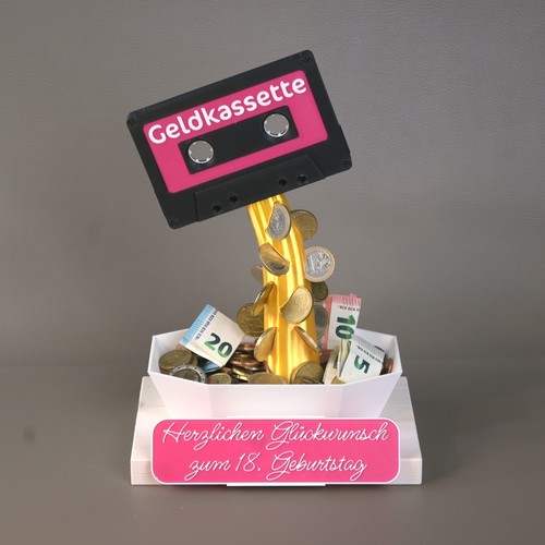 Geldgeschenk geldkassette - geldgeschenk, "geldkassette"