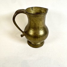 Jugendstil Kanne Messing mit