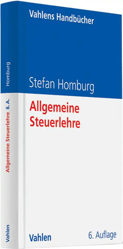 Allgemeine steuerlehre - allgemeine,