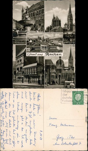 Aachen rathaus mit - rathaus,