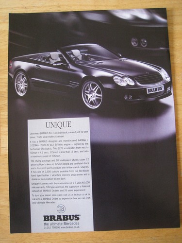 Brabus ultimate mercedes - ultimate,