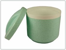  Zahnprothesendose Zahnspangendose Dentalbox mit Sieb und Deckel, grün