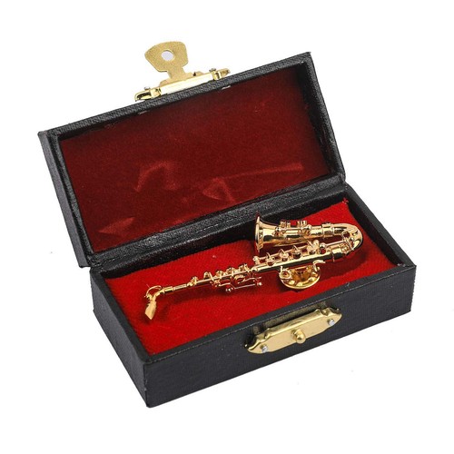 Miniatur saxophon pin - miniatur,