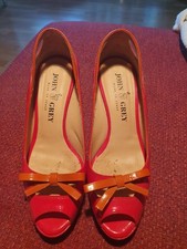 ✨? Edle John Grey Echtleder-Peeptoes– Elegant, Bequem & Neuwertig ❤️✨