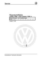 VW Caddy 1996-2003 Diesel