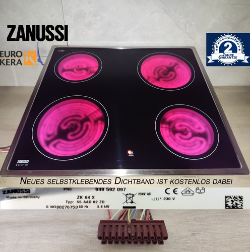 Top zanussi zk64x - kochfeld, mit