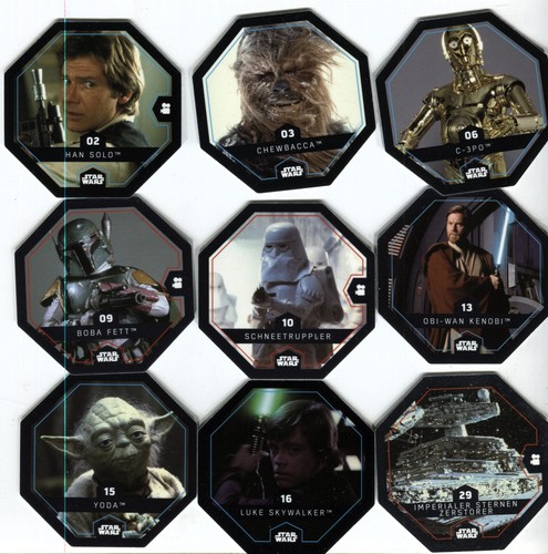 Rewe star wars sammelkarten - star,